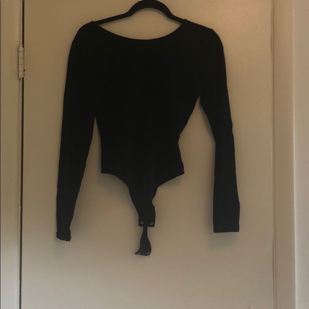 Cross back bodysuit